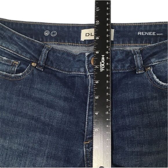 DL1961 RENEE DENIM ROLLED CUFF SHORTS 28 - Picture 7 of 13